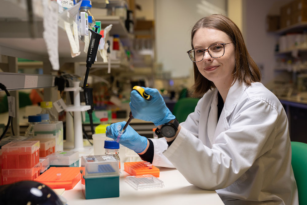 2025 recipient of the ACT Emerging Scientist of the Year - Dr Samantha McGaughey