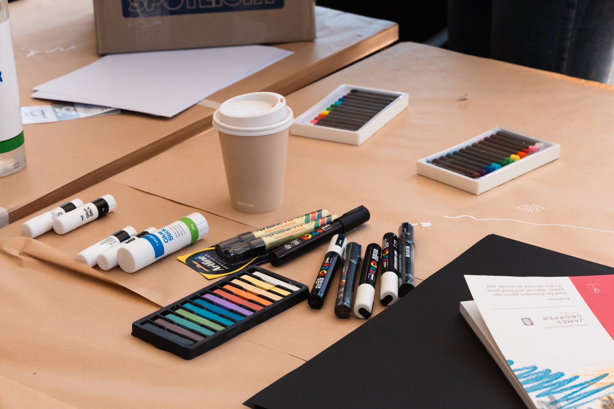 Various artists&rsquo; tools used to create ideas for Ngamawari, the future public park at Acton Waterfront.