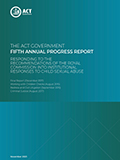 Fifth Annual Progress Report