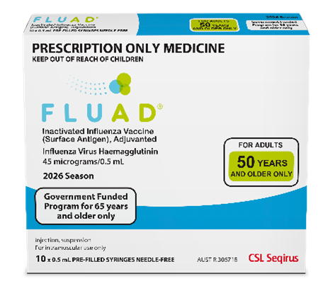 Image of Fluad Quad box