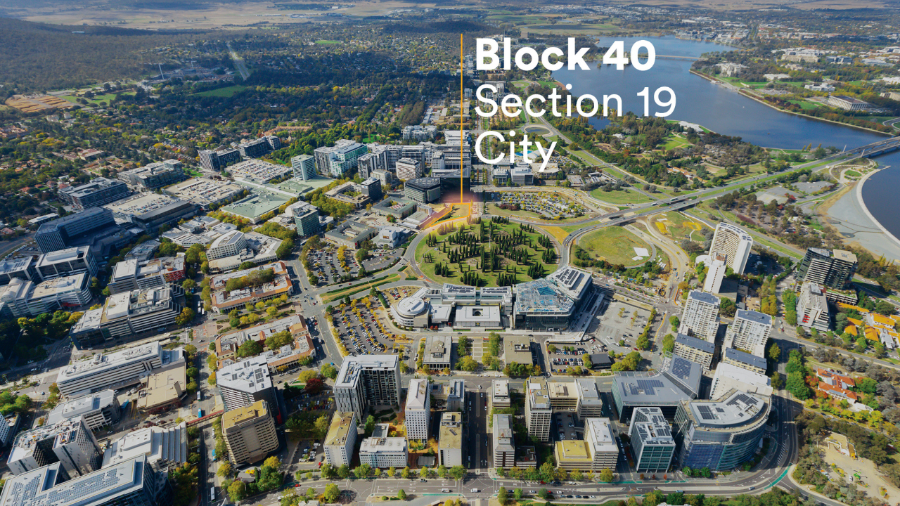 Aerial photo of Block 40 Section 19