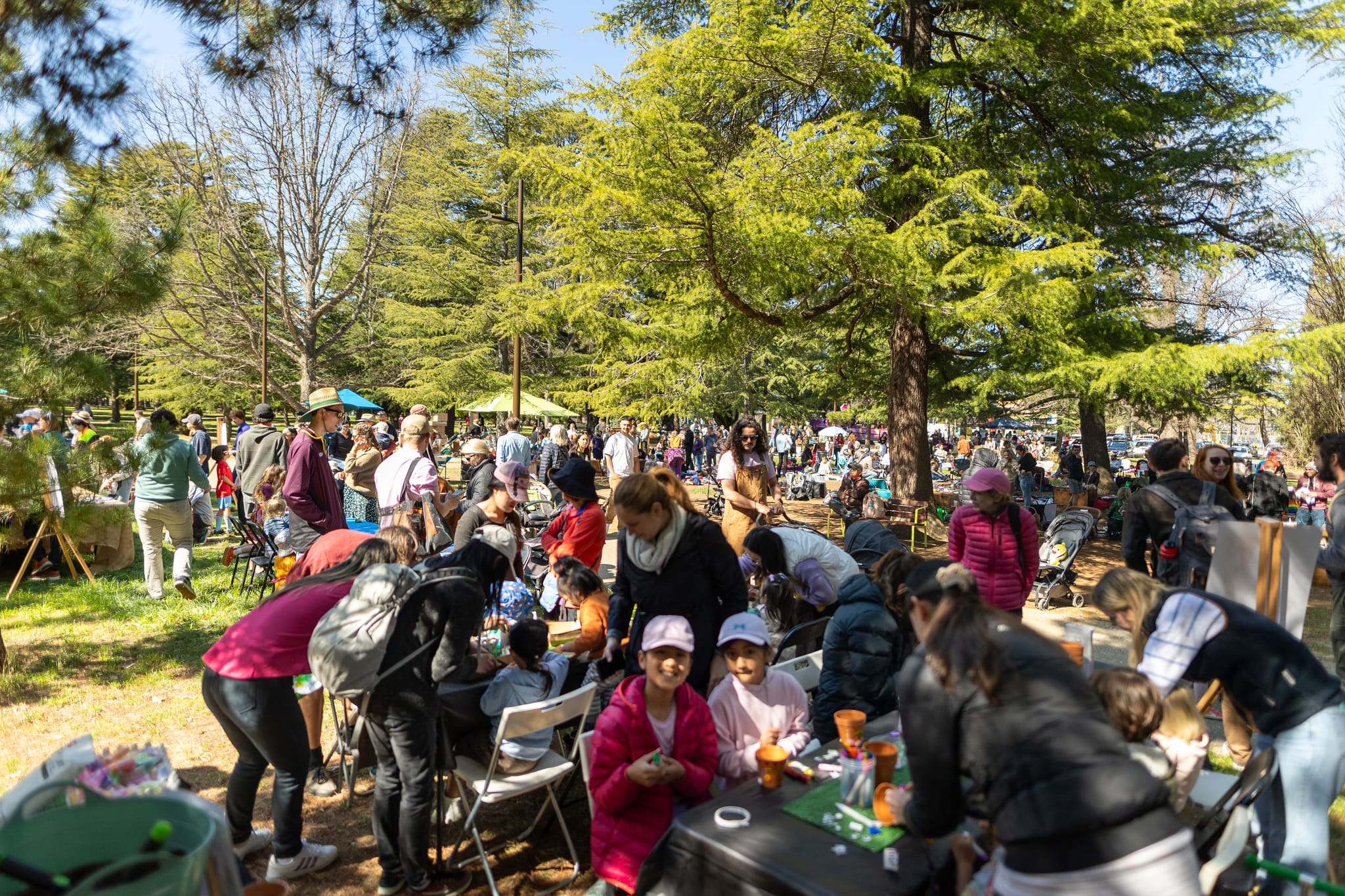 A recent community event in Haig Park shows how the public space has been embraced by the community