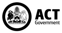 ACT Government logo stacked examples