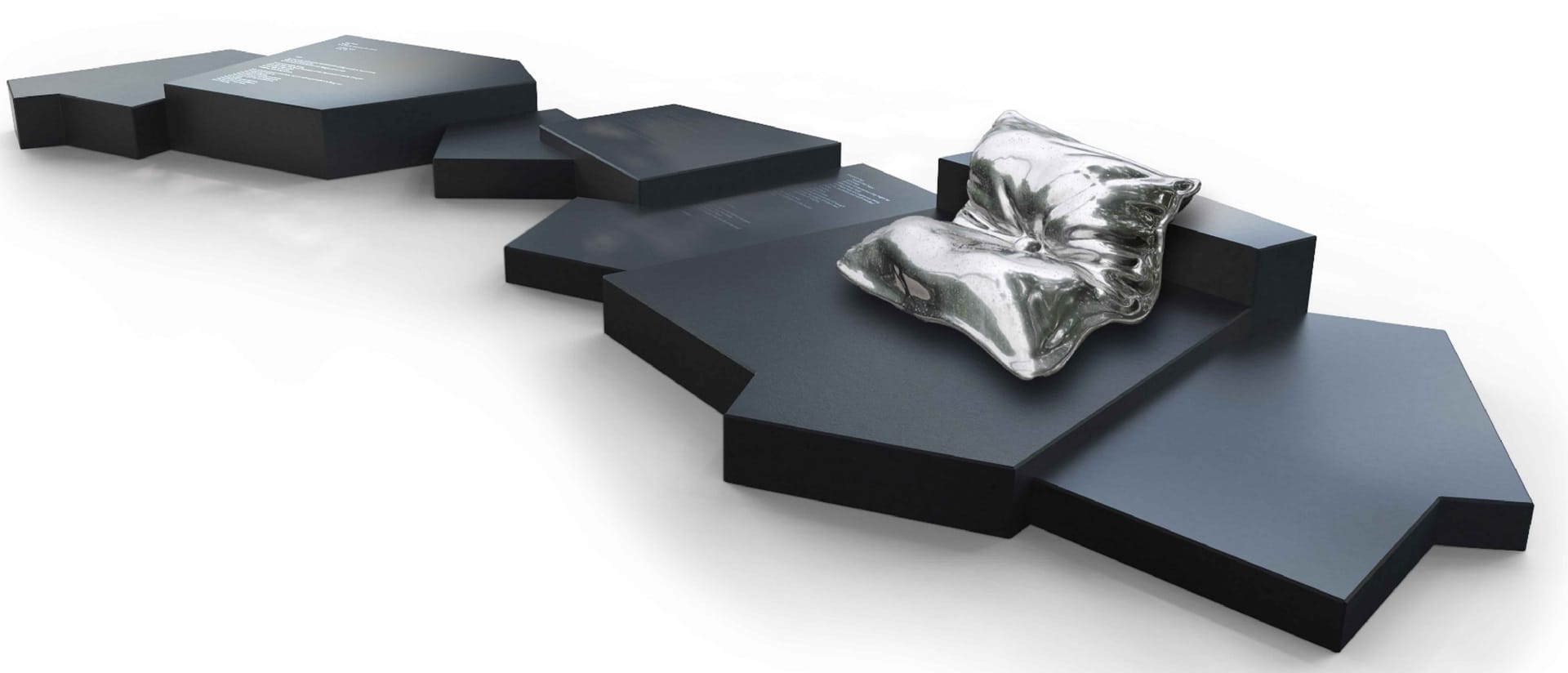 Concept image of the new Wedge sculpture. 