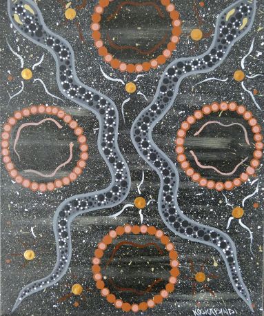 Two Brown Snakes
