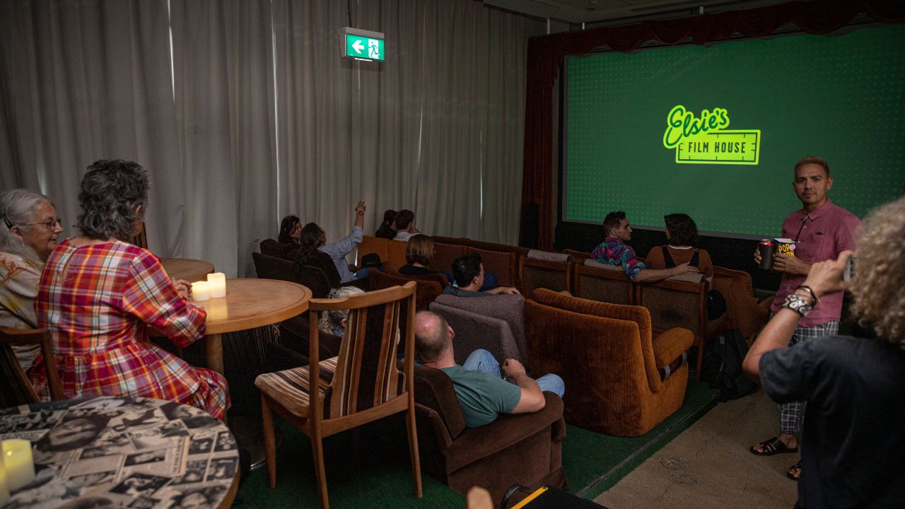 Small scale cinema.