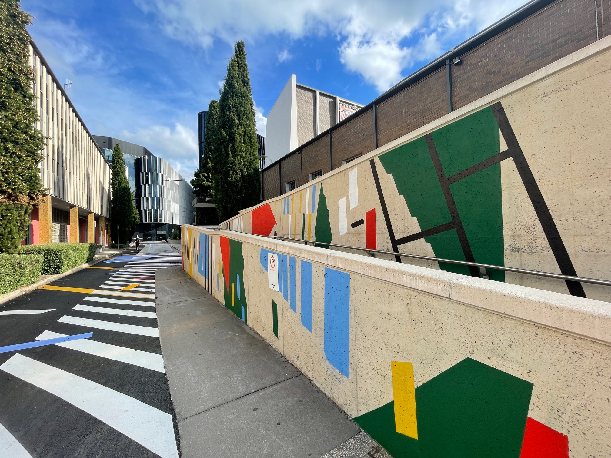 Dynamic artwork in Knowles Place