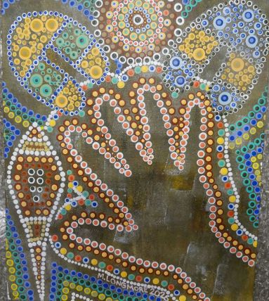 A hand for those in need.